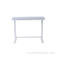 Sit Stand Desk Office Office Modern Glass Temper Glass Desk